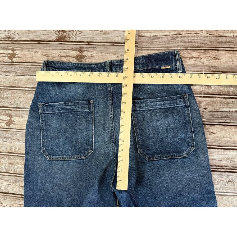 Mother Superior The Private Zip Pocket Ankle Jeans Size 31 Wash Mile High - Picture 4 of 5